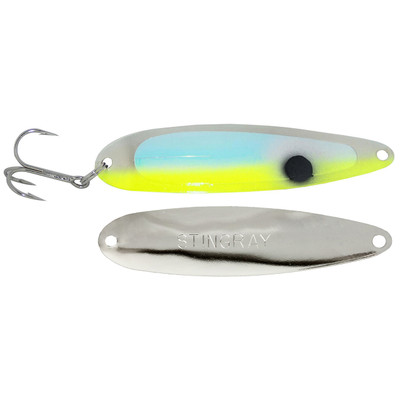 Michigan Stinger Stingray Spoon Super UV Yellow Tuxedo