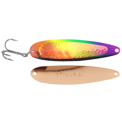 Michigan Stinger Stingray Spoon Super UV Fluorescent Nascar Transparent