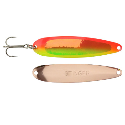 Michigan Stinger Stingray Spoon Super UV Red Hot Transparent