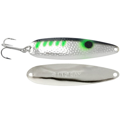 Stingray Spoon 4.25 inch, Green Glow