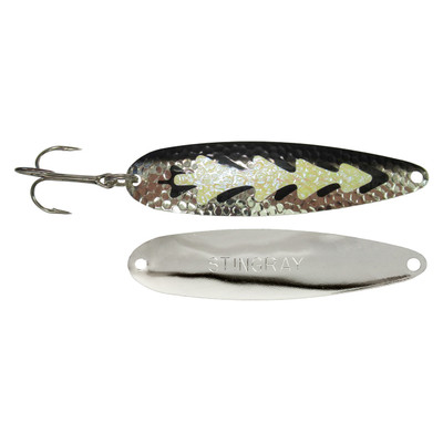 Michigan Stinger Stingray Spoon UV Black Widow