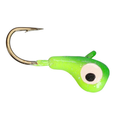 Lindy Tungsten Toad Jig Chartreuse Lime
