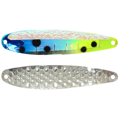 Dreamweaver Super Slim Spoon UV Glo Blue Frog
