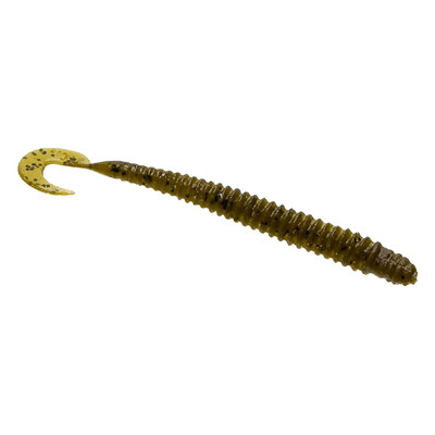 Zoom 021-005 Junebug Big Dead Ringer 8 Ring Worm Bait Soft