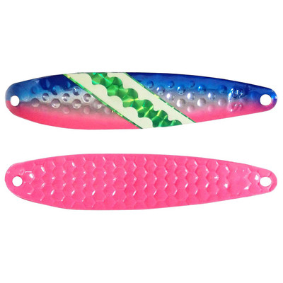 Dreamweaver Super Slim Spoon Exclusive Color - Pete's Steelie Bait-Pink Back