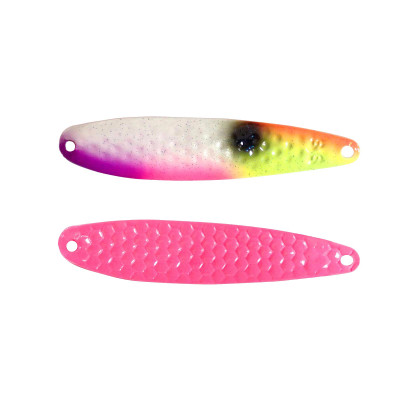 DreamWeaver Fishing Lures 3 3/4 Trolling Spoon DW1379 Orange Tranny