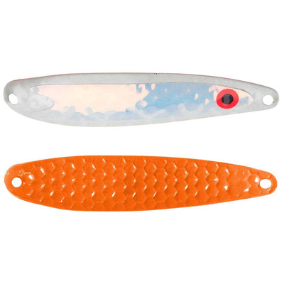 Dreamweaver Super Slim Spoon Exclusive Color - White Squiggle UV-Orange Back