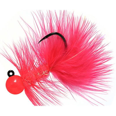 Hawken Woolly Bugger Jig Cerise Head-Cerise