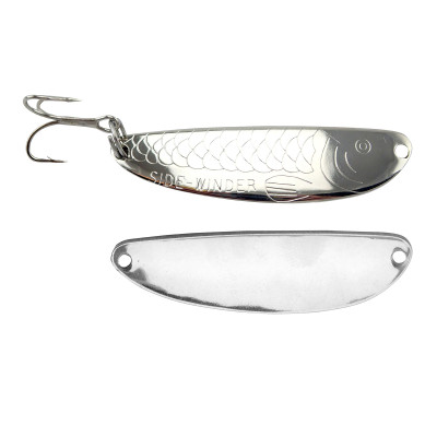 Sidewinder Spoon 1/3oz Gold Fishing Lure — Bigger Fishing