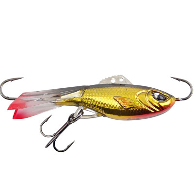 Acme Tackle Hyper-Glide 1.5 Plastic Fishing Minnow Swim Bait Walleye  Fishing Lure, Glow Clown, HG4/GC 