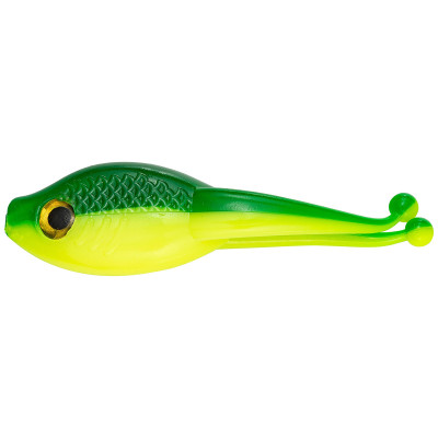 Mr Crappie Strike King Scizzor Shad Body Tuxedo Black