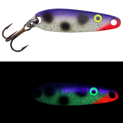 Moonshine Lures Jigging Spoon Purple Goby