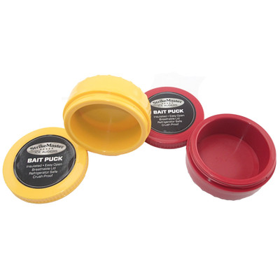 StrikeMaster Bait Puck Containers - 2 pack