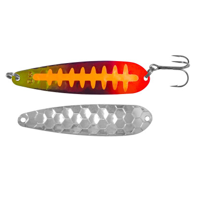 Double UV Green Dolphin Salmon Whisperer Spoon – Bago Lures