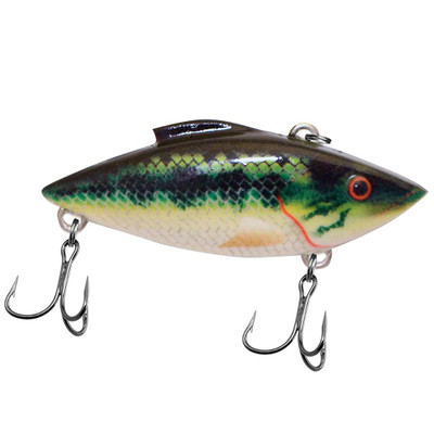 Rat-L-Trap Tt274 Tiny Trap 1/8 oz Black Caterpillar Swimbait