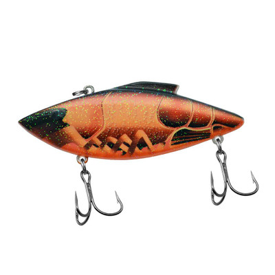 Rat-L-Trap Mini-Trap Lipless Crankbait, Sunrise Perch, 1/4 oz