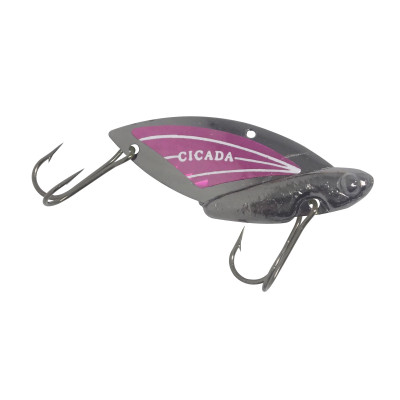 Reef Runner Cicada Black Nickel-Purple