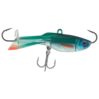 Acme Hyper Glide 1.5” Ice Fishing Jig Glow Perch FREE SHIPPING!