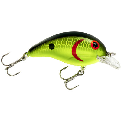 Bandit 100 Series Crankbait Chartreuse Belly-Black Back