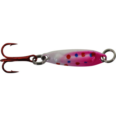 Acme Rattlemaster Custom Paint Series Spoon - Glow Pink Wonderbread - 1/12 oz.