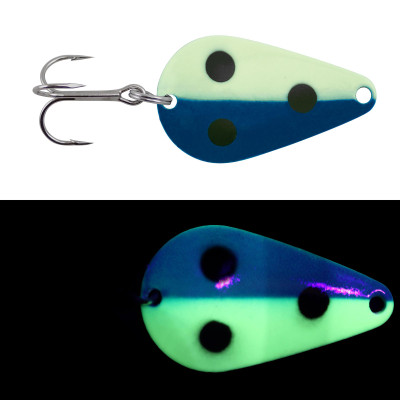 Moonshine Lures Super Glow Casting Spoon 1 oz (Select Colors) - Fishingurus  Angler's International Resources