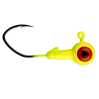 Strike King Mr. Crappie Slab Slasher Jig Heads Chartreuse