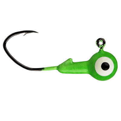 Strike King Mr. Crappie Slab Slasher Jig Heads Limetreuse