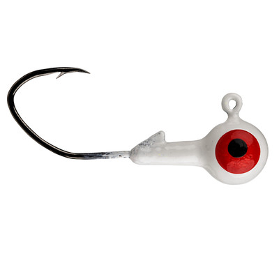 Strike King Mr. Crappie Slab Slasher Jig Heads Refrigerator White