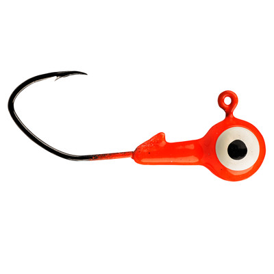 Strike King Mr. Crappie Slab Slasher Jig Heads Fluorescent Orange