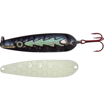 DreamWeaver Fishing Lures 3 3/4 Spoon DW0509 Extended Glow Dirty