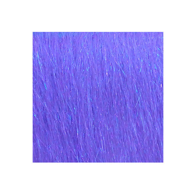 Hareline Dubbin Ice Dub Shimmer Fringe UV Steelie Blue