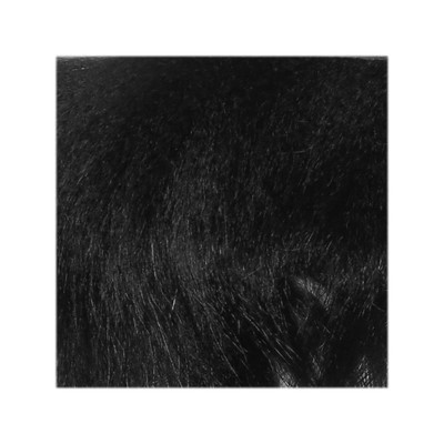 Hareline Dubbin Arctic Fox Zonker Black