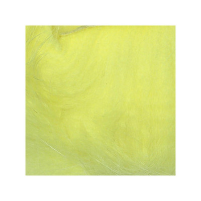 Hareline Dubbin Arctic Fox Zonker Yellow