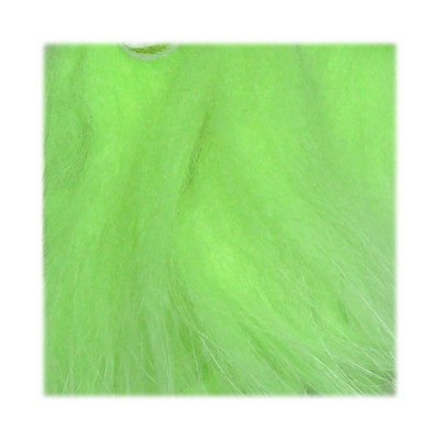 Hareline Dubbin Finn Raccoon Zonker Chartreuse