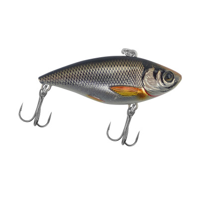 LIVETARGET Golden Shiner Rattlebait Silver - Black