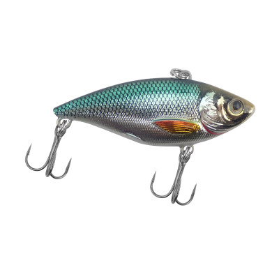 LIVETARGET Golden Shiner Rattlebait Silver - Green