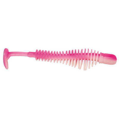 B Fish N Tackle AuthentX Pulse-R Paddle Tail Pink-White