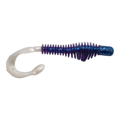 B Fish N Tackle AuthentX Moxi Ringie Electric Blue-Pearl Tail