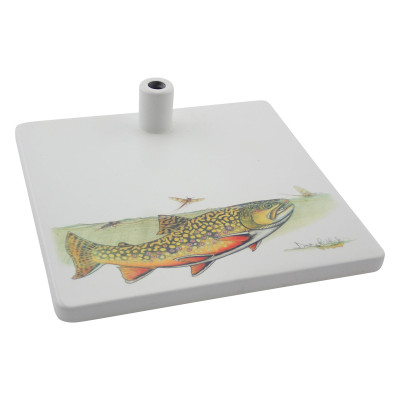 Whitlock Signature Series Vise Base Brook Trout