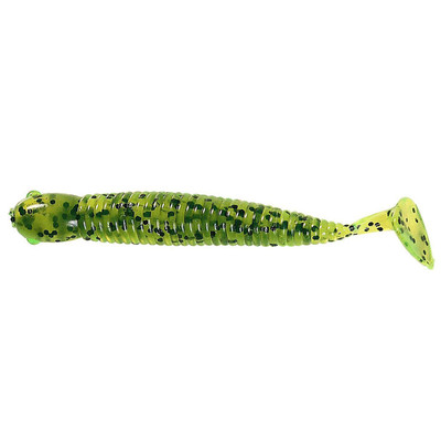 B Fish N Tackle Paddle Tail Chartreuse Pepper