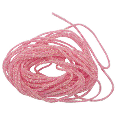 Hareline Dubbin Micro Pearl Core Braid Pink