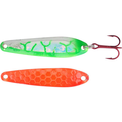 Dreamweaver WD Spoon Exclusive Color - Super Pearl UV Green Lightning-Orange Back