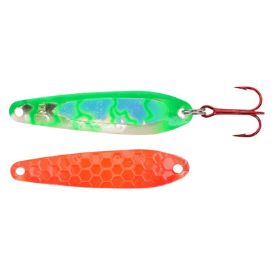 Dreamweaver WD Spoon Exclusive Color - Super Pearl UV Green Lightning-Orange Back