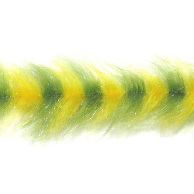 Polar Fiber Streamer Brush Gold-Olive