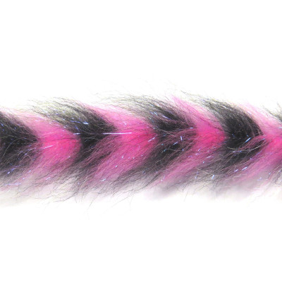 Polar Fiber Streamer Brush Hot Pink-Black