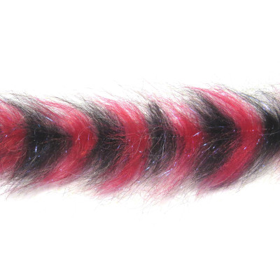 Polar Fiber Streamer Brush Red-Black