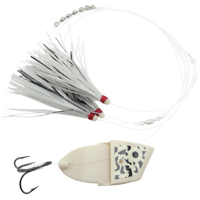 A-TOM-MIK King Meat Rig White Double Glow Cow