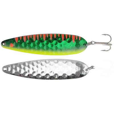 Silver Streak Magnum Spoon Glow Green Tiger