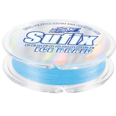 bulk spool ice fishing line Reaction Tackle Braided - 8 Strand better control of your jig Copolymer - Ultra Clear Bulk