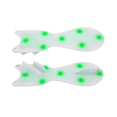 Dreamweaver Spin Doctor Flasher White UV-Green Dot